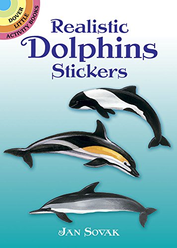 Stock image for Realistic Dolphins Stickers Dover Little Activity Books Stickers for sale by PBShop.store UK