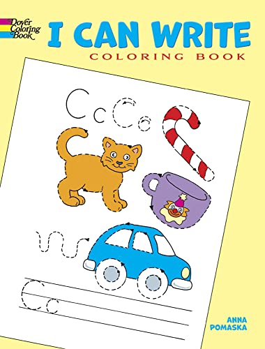 Stock image for I Can Write (Dover Coloring Books) for sale by SecondSale