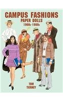 Imagen de archivo de Campus Fashions Paper Dolls: 1900s to 1980s a la venta por Goodwill of Colorado