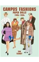9780486416748: Campus Fashions Paper Dolls: 1900s to 1980s