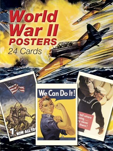 Imagen de archivo de World War II Posters: 24 Cards (Dover Postcards) a la venta por Wonder Book