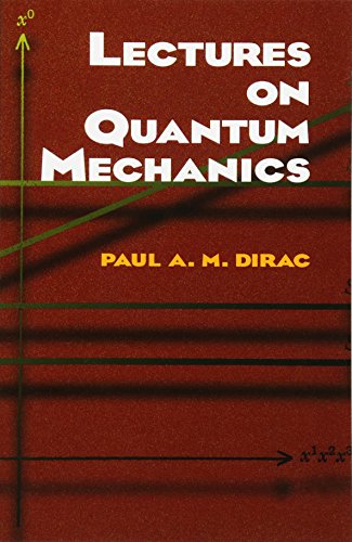 9780486417134: LECTURES ON QUANTUM MECHANICS (Dover Books on Physics)