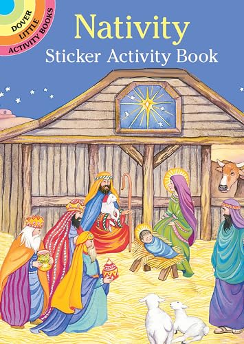 9780486417455: Nativity Sticker Activity Book (Dover Little Activity Books: Christmas)