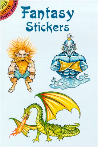 Imagen de archivo de Fantasy Stickers a la venta por Eatons Books and Crafts