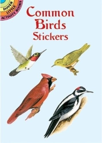 Stock image for Common Birds Stickers (Dover Little Activity Books: Animals) for sale by Your Online Bookstore