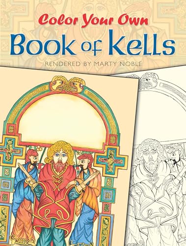 9780486418650: Color Your Own Book of Kells (Dover Art Coloring Book)