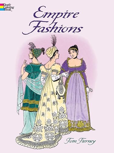 9780486418698: Empire Fashions Colouring Book (Dover Fashion Coloring Book)