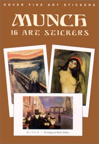 9780486419671: Munch: 16 Art Stickers