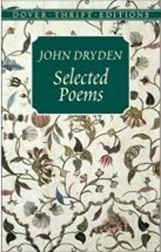 Imagen de archivo de Selected Poems (Dover Thrift Editions) a la venta por Wonder Book