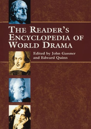 Stock image for The Reader's Encyclopedia of World Drama for sale by Better World Books