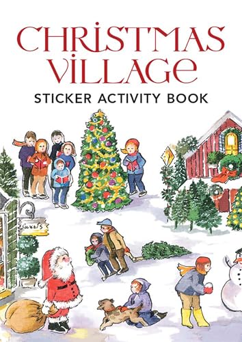 Imagen de archivo de Christmas Village Sticker Activity Book Format: Paperback a la venta por INDOO