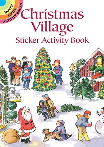 9780486420745: Christmas Village Sticker