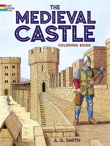 Imagen de archivo de The Medieval Castle (Dover World History Coloring Books) a la venta por Gulf Coast Books