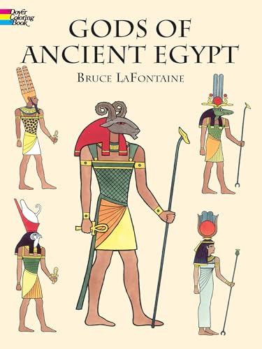 Stock image for Gods of Ancient Egypt (Dover Classic Stories Coloring Book) for sale by Goldstone Books