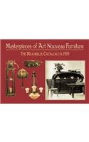 9780486421131: Masterpieces of Art Nouveau Furniture:The Majorelle Catalogue, Ca.