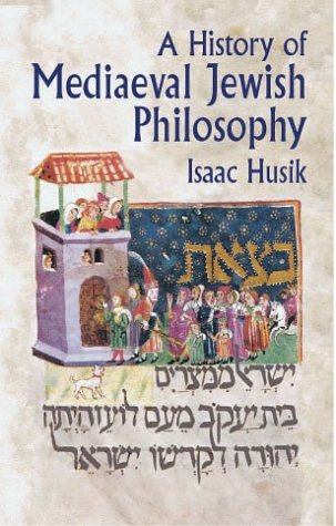 Imagen de archivo de A History of Mediaeval Jewish Philosophy a la venta por More Than Words