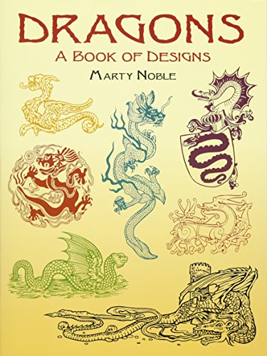 Dragons: A Book of Designs (Dover Pictorial Archive)