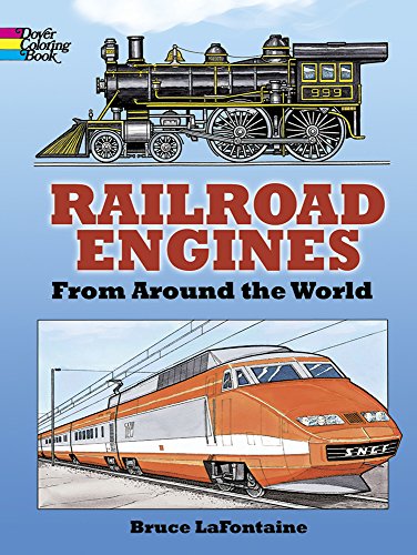 Beispielbild fr Railroad Engines from Around the World Coloring Book (Dover History Coloring Book) zum Verkauf von SecondSale