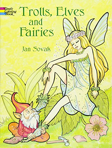Imagen de archivo de Trolls, Elves and Fairies (Dover Coloring Books) a la venta por SecondSale