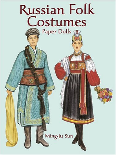 9780486423906: Russian Folk Costumes Paper Dolls