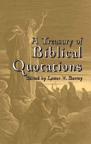 9780486425030: A Treasury of Biblical Quotations