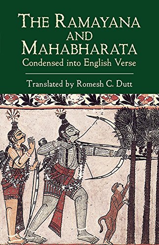 Imagen de archivo de The Ramayana and Mahabharata Condensed into English Verse a la venta por WorldofBooks