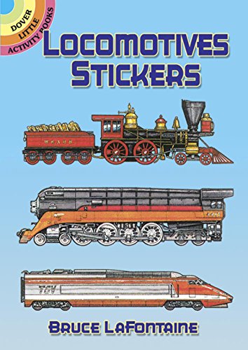 Stock image for Locomotives Stickers (Dover Little Activity Books: Travel) for sale by GF Books, Inc.