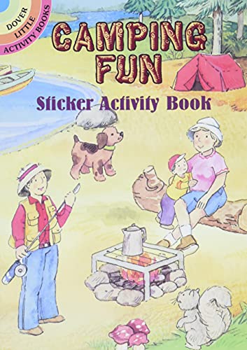 Beispielbild fr Camping Fun Sticker Activity Book (Dover Little Activity Books: Nature) zum Verkauf von Book Deals