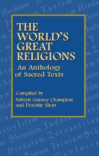 Beispielbild fr The World's Great Religions: An Anthology of Sacred Texts zum Verkauf von Wonder Book