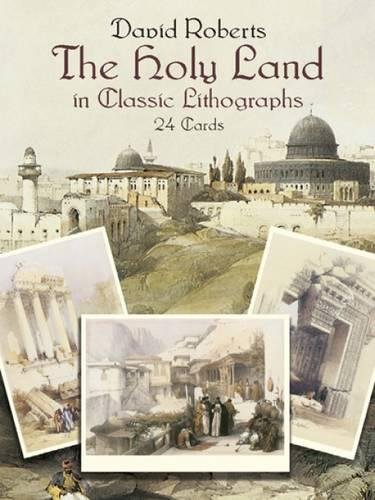 Beispielbild fr The Holy Land in Classic Lithographs: 24 Cards (Dover Postcards) zum Verkauf von Avol's Books LLC