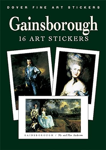 9780486428949: Gainsborough: 16 Art Stickers (Dover Art Stickers)