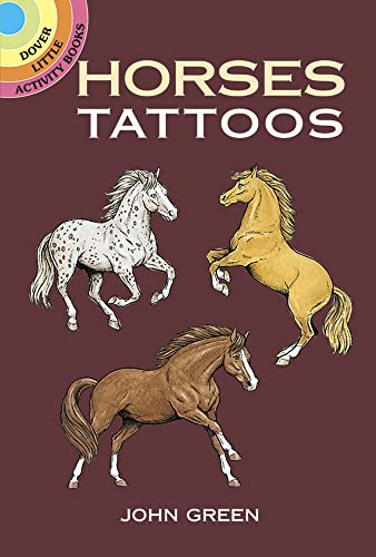 9780486430294: Horses Tattoos (Dover Little Activity Books: Animals)