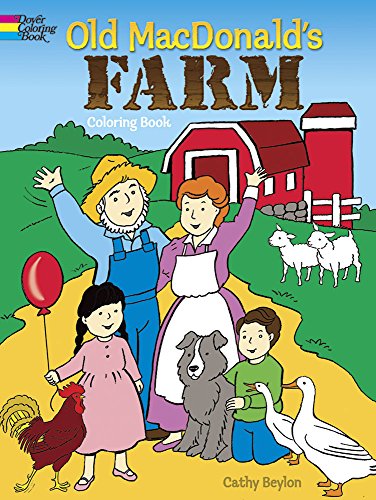 Beispielbild fr Old MacDonald's Farm Coloring Book (Dover Animal Coloring Books) zum Verkauf von Your Online Bookstore