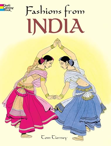 9780486430409: Fashions from India Coloring Book