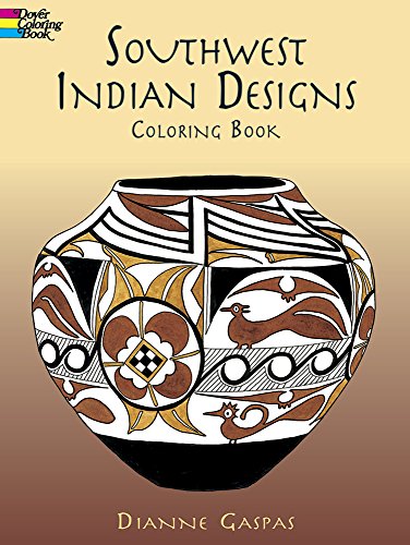 Beispielbild fr Southwest Indian Designs Coloring Book (Dover Native American Coloring Books) zum Verkauf von Your Online Bookstore