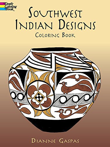 Imagen de archivo de Southwest Indian Designs Coloring Book (Dover Native American Coloring Books) a la venta por Books Unplugged