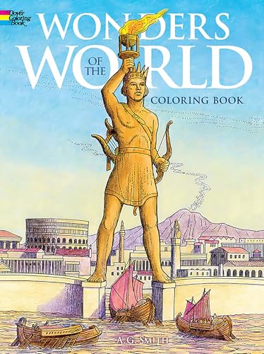 9780486430447: Wonders of the World Coloring Book (Dover World History Coloring Books)