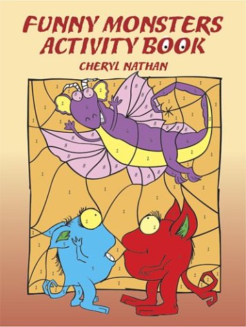 Funny Monsters Activity Book (9780486430607) by Nathan, Cheryl