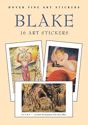 

Blake: 16 Art Stickers (Dover Art Stickers) [Soft Cover ]