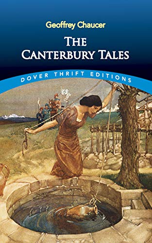 Beispielbild für The Canterbury Tales (Dover Thrift Editions: Poetry) zum Verkauf von Discover Books