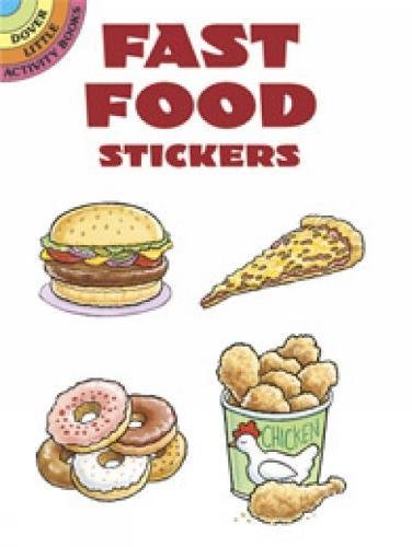 9780486433073: Fast Food Stickers (Dover Little Activity Books Stickers)