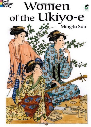 Stock image for Women of the Ukiyo-e (Dover Fashion Coloring Book) for sale by Zoom Books Company