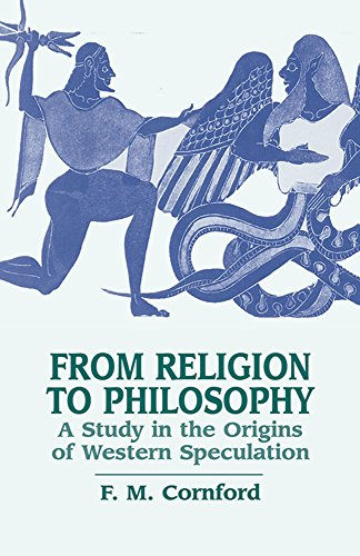 Stock image for From Religion to Philosophy: A Study in the Origins of Western Speculation for sale by HPB-Red