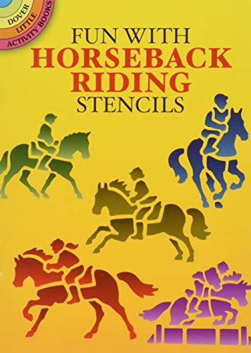 9780486434193: Fun With Horseback Riding Stencils
