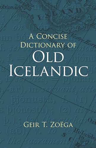 9780486434315: A Concise Dictionary of Old Icelandic (Dover Language Guides)