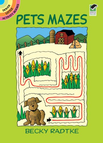 Imagen de archivo de Pets Mazes (Dover Little Activity Books) a la venta por Gulf Coast Books