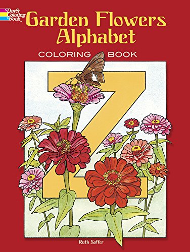 9780486435954: Garden Flowers Alphabet Colouring Book (Dover Design Coloring Books)