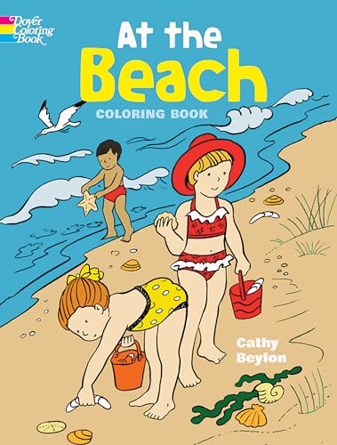 9780486436432: At the Beach Coloring Book (Dover Kids Coloring Books)