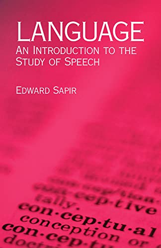 9780486437446: Language: An Introduction To The Study Of Speech