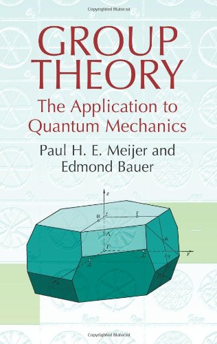 Imagen de archivo de Group Theory: The Application to Quantum Mechanics. a la venta por Doss-Haus Books